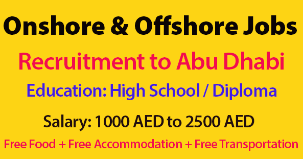 Offshore and Onshore Jobs and Careers