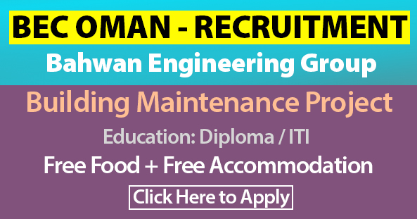 Bahwan Engineering Group Careers and Jobs